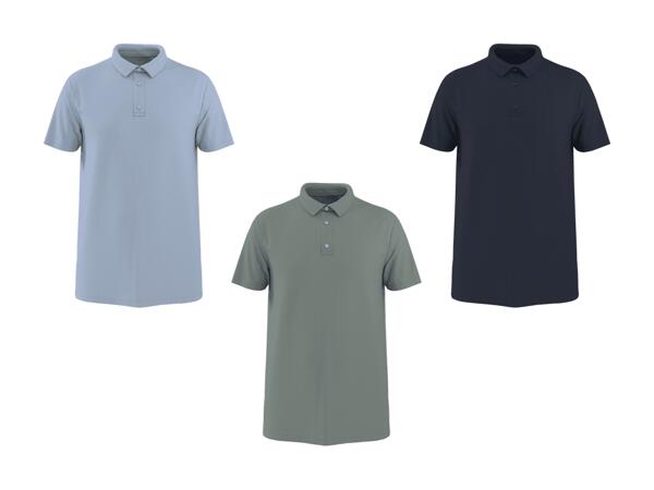 Maglietta polo premium con lino