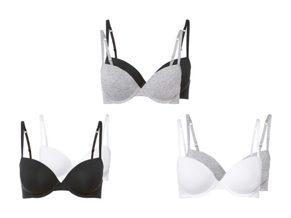 Soutiens-gorge à armatures, lot de 2