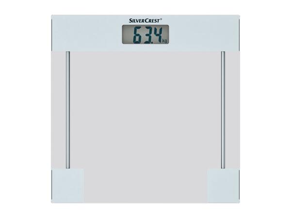 Silvercrest Personal Care Glass Bathroom Scales
