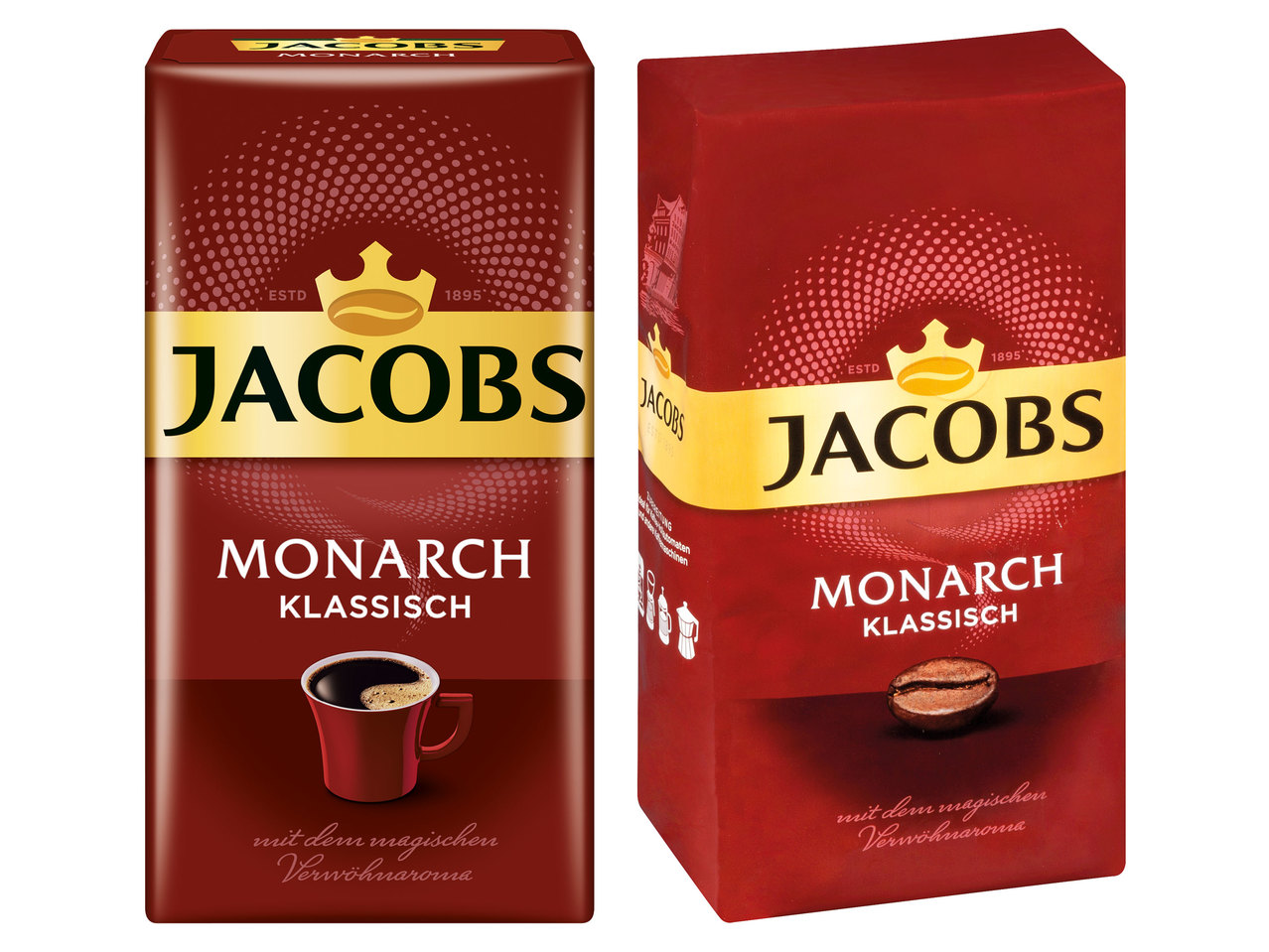 JACOBS Monarch gemahlen/ganze Bohne