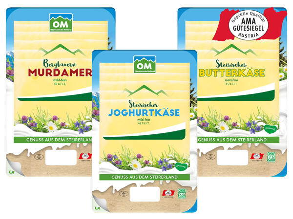 OM Käse in Scheiben
