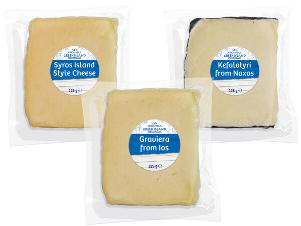 Käse von den griechischen Inseln