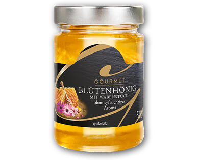 GOURMET Miel de fleurs avec alvéoles