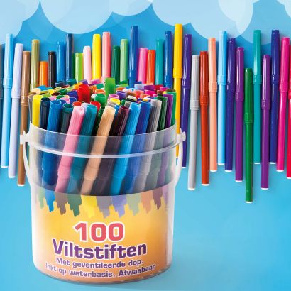 Filzstifte, 100 St.