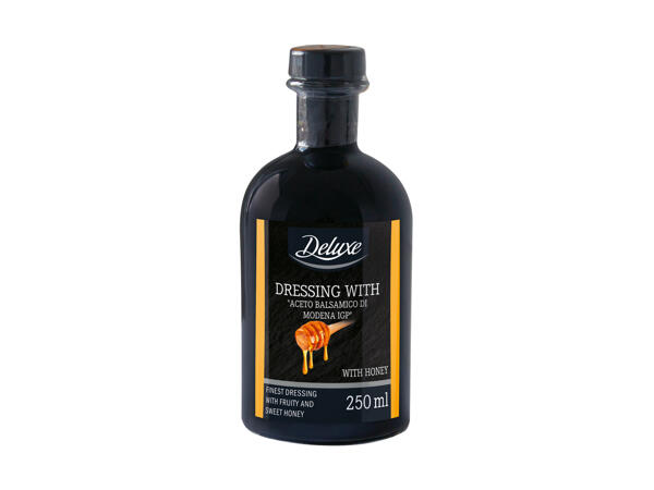Dressing with "Balsamic Vinegar from Modena PGI" and Honey