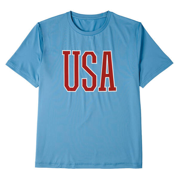 Crane Light Blue USA T-Shirt - XL