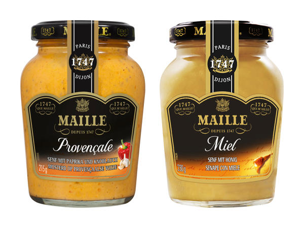 Moutarde provençale/ au miel Maille