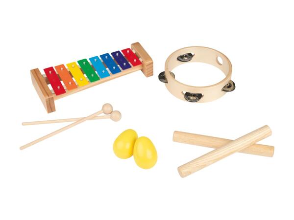 Sæt med musikinstrumenter