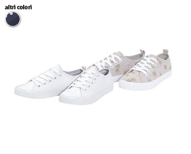 BLUE MOTION SNEAKER IN TELA DA DONNA