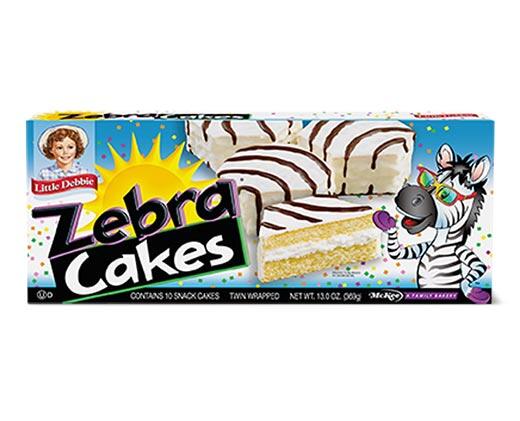 Little Debbie 
 Zebra Cakes