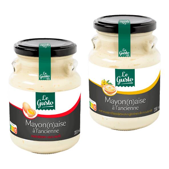LE GUSTO(R) 				Mayonnaise nach Hausmacherart