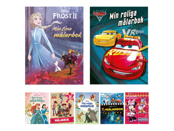 Disney målarbok