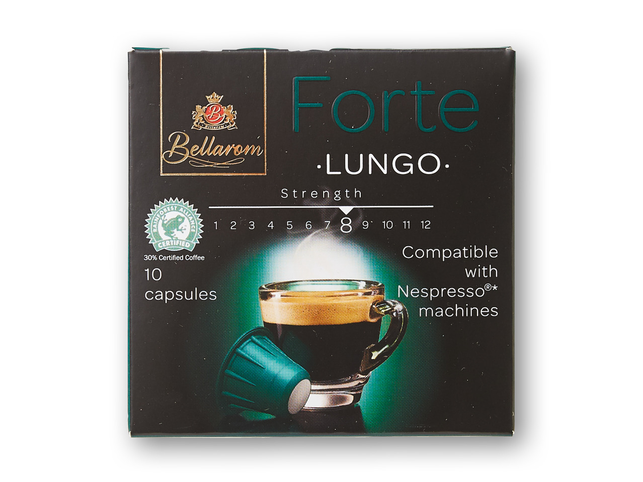 BELLAROM Kaffekapsler Forte Lungo