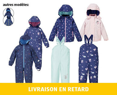 IMPIDIMPI
TENUE IMPERMÉABLE POUR TOUT-PETITS