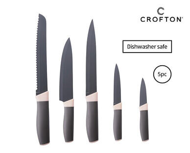 Coloured Knife Set 5pc