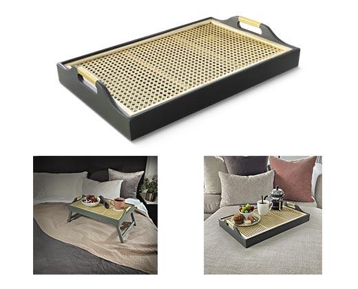 Crofton 
 Rattan Bed Tray