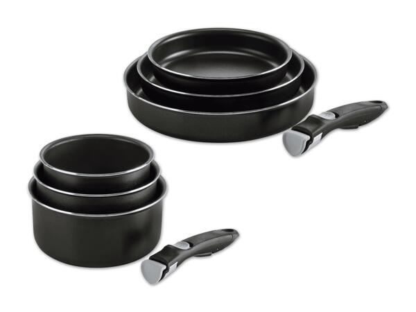 Aluminium-Topf-/Pfannen-Set, 4-teilig