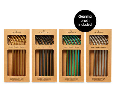 Reusable Stainless Steel Straws