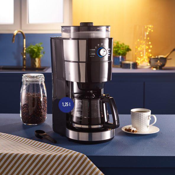 Kaffeemaschine mit Kaffeebohnenmühle