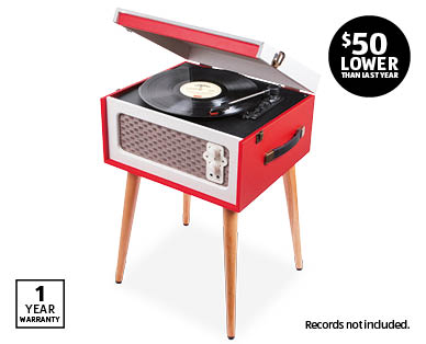 Turntable with Legs