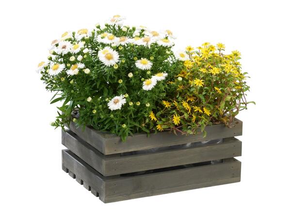 Parkside Wooden Planter - Grey