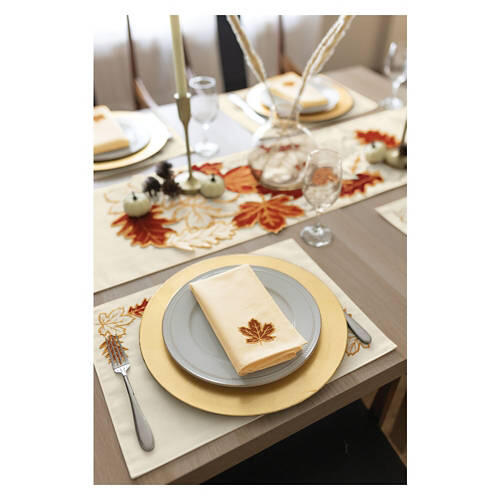 6 Pack Napkins - Autumn Leaves