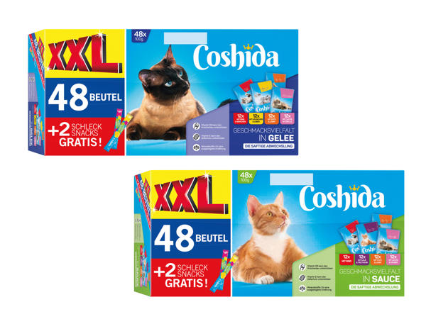 Aliments humides XXL pour chats