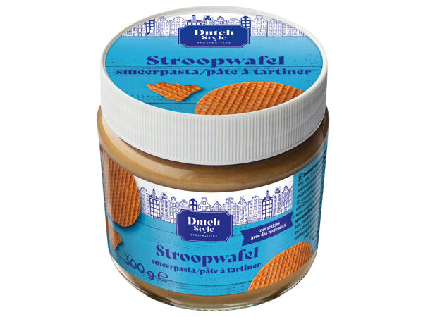 Brotaufstrich Karamell-Sirupwaffeln