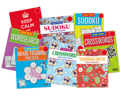 Large Print Puzzle Books