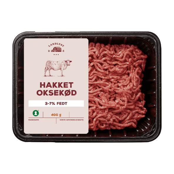 LANDLYST Hakket oksekød