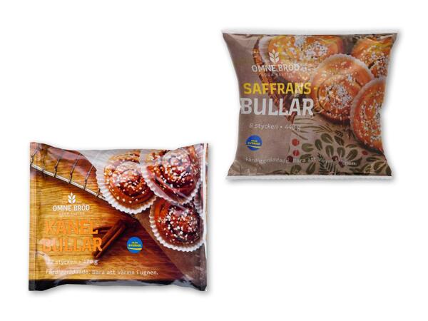 OMNE BRÖD Safranbrød eller kanelsnurrer