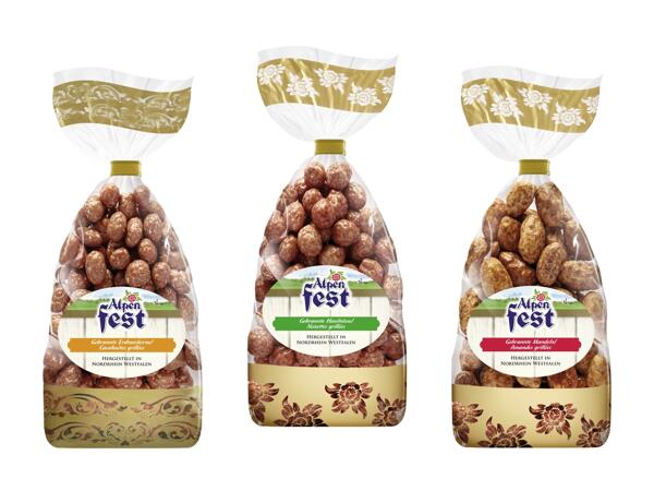 Cacahuètes / noisettes / amandes caramélisées