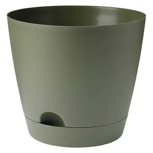 12" Self-Watering Planter, Green