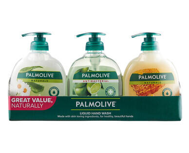 Palmolive Naturals Liquid Soap 3x250ml