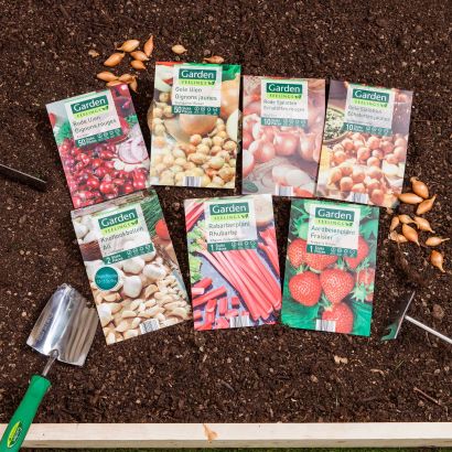 Assortiment de semences pour légumes ou fruits