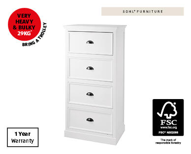 Chest of 4 Drawers