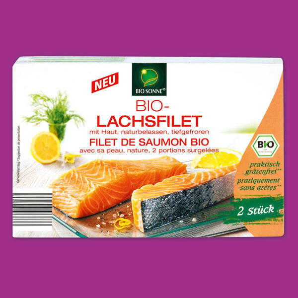 Bio-Lachsfilet