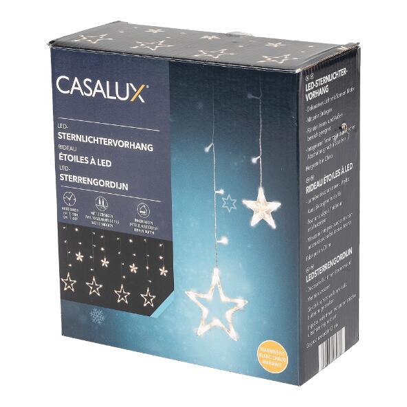 CASALUX(R) 				Rideau d'étoiles à LED
