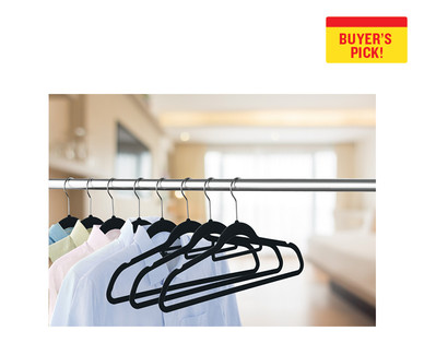 Easy Home 30-Pack Velvet Touch Hangers