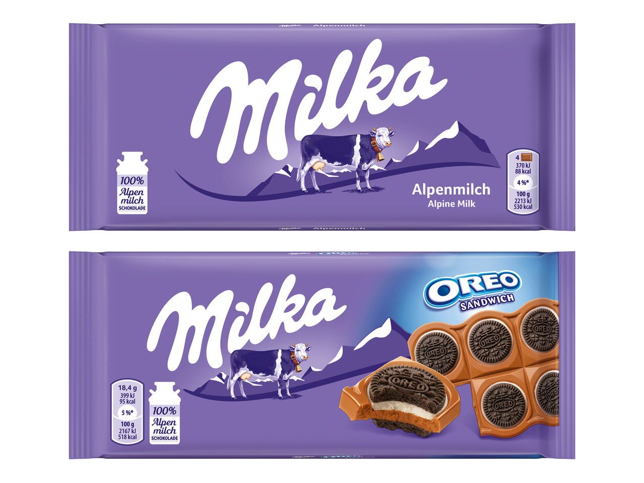 MILKA Tafelschokolade