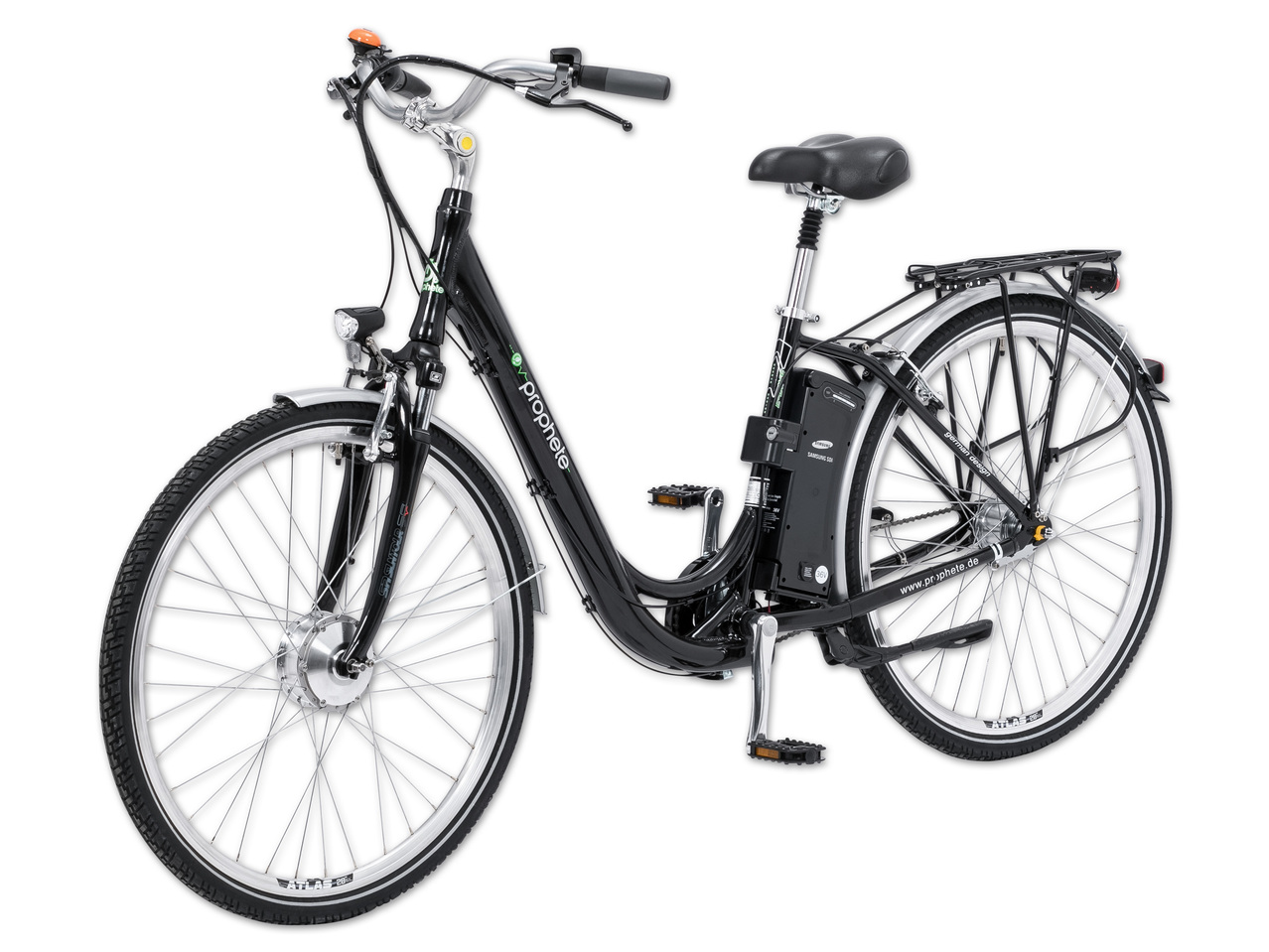 PROPHETE(R) City E-Bike mit Vorderradmotor 28"