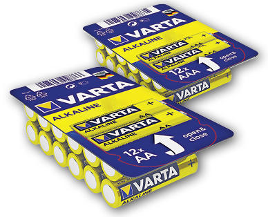 VARTA Batterie-Grosspackung