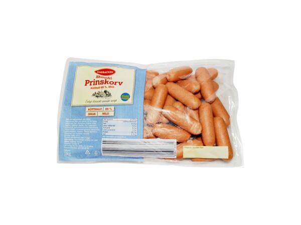 Skinnfri prinskorv
