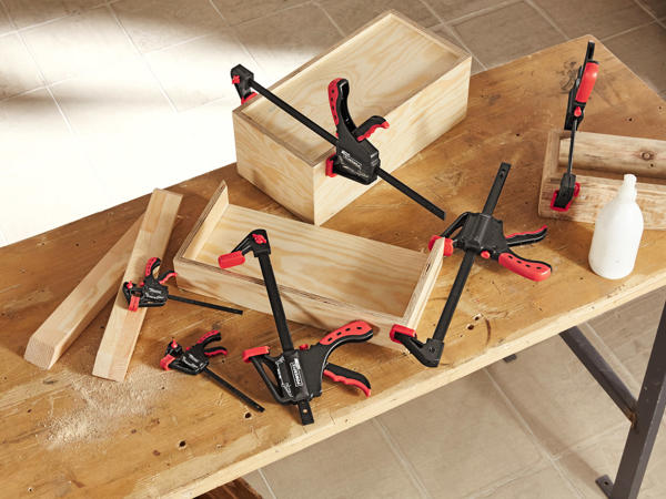 One Handed Bar Clamp Set