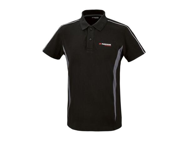 Parkside Performance Men's Black Polo Shirt