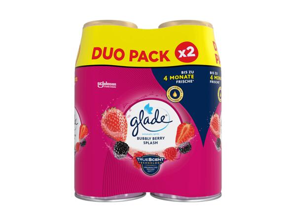 Recharge spray automatique Glade, pack de 2