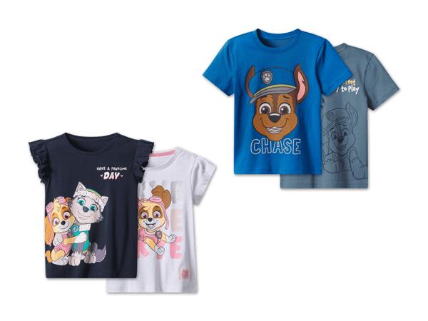 Kleinkinder T-Shirt, 2 Stück
