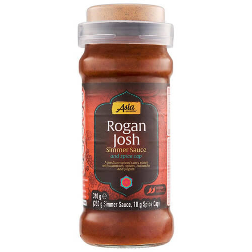 Rogan Josh Indian Simmer Sauce with Spice Cap 360g
