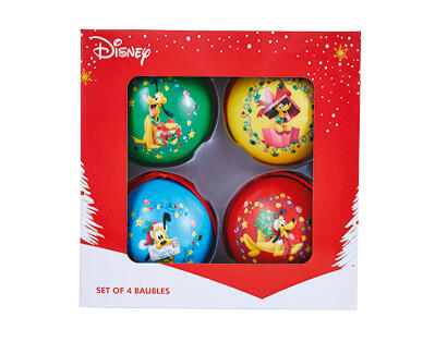 Disney Baubles 4pk