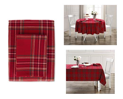 Huntington Home 
 Cotton Tablecloth and Napkin Set